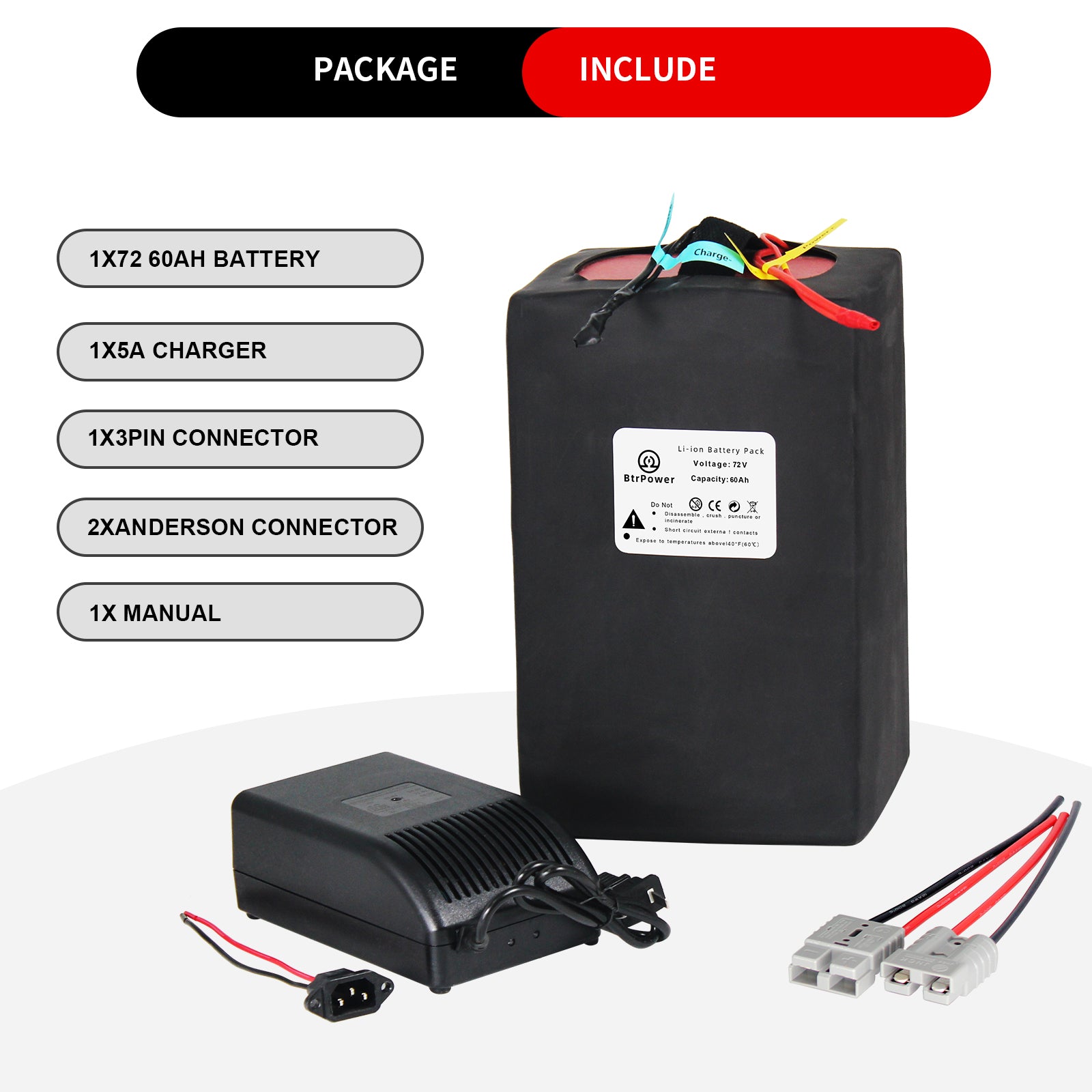 72v 5000w ebike sales battery